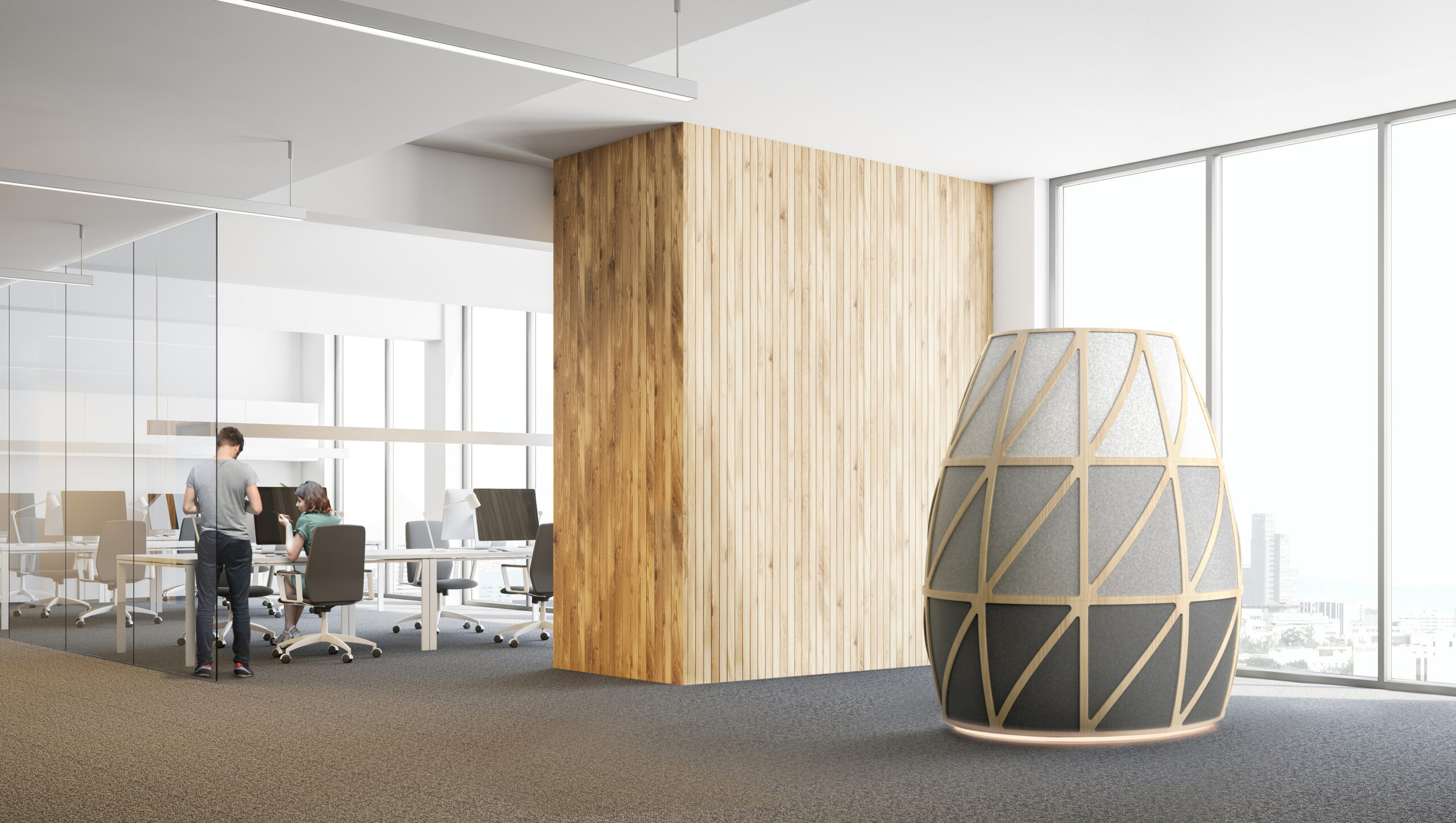 OpenSeed Iris meditation pod