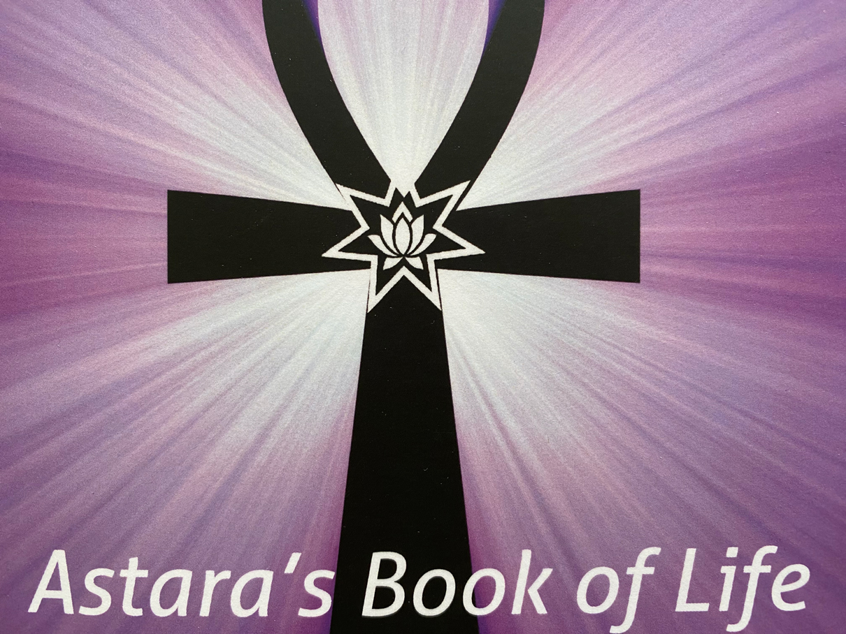 Astara's Book of Life, book cover.(Subtle)